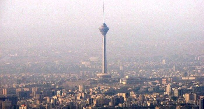 هوای تهران در مرز آلودگی