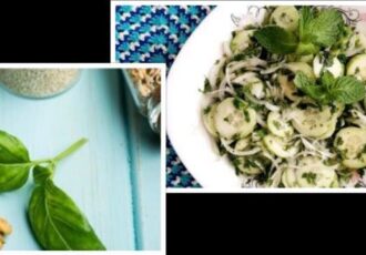 سبک زندگی سالم امروزی با سالاد نعناع و گردو سبک زندگی سالم امروزی با سالاد نعناع و گردو