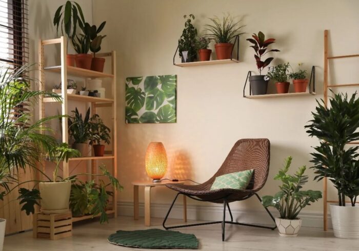 دکوراسیون سبز با گیاهان آپارتمانی؛ طراوت، آرامش و هوای پاک در خانه